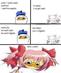 Meduka Meguca / Being 'X' is Suffering...