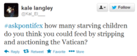 #AskPontifex