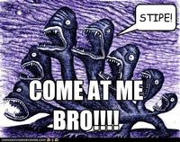 COME AT ME BRO
