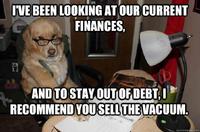Financial Advice Dog