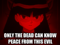 Only The Dead Can Know Peace From This Evil