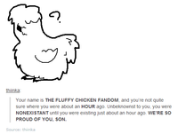 Peyton's Fluffy Chicken