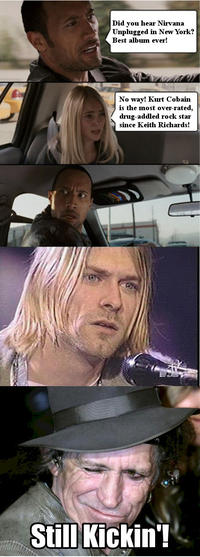 The Rock Driving