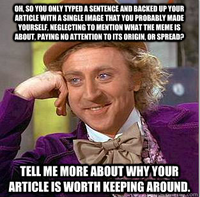 Condescending Wonka / Creepy Wonka