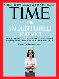 Time Magazine Cover: Me Me Me Generation