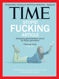 Time Magazine Cover: Me Me Me Generation