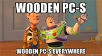 Wooden PC