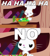 Ha Ha Ha, No!