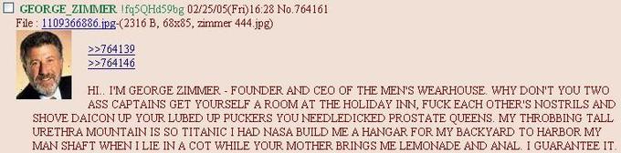 George Zimmer Copypasta