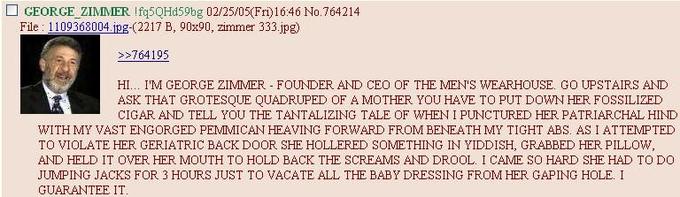 George Zimmer Copypasta