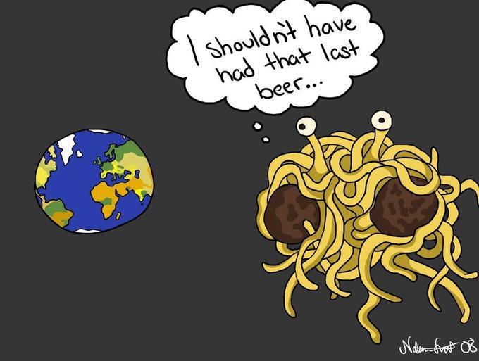 The Flying Spaghetti Monster