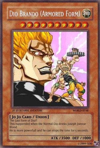Za Warudo/WRYYYYY