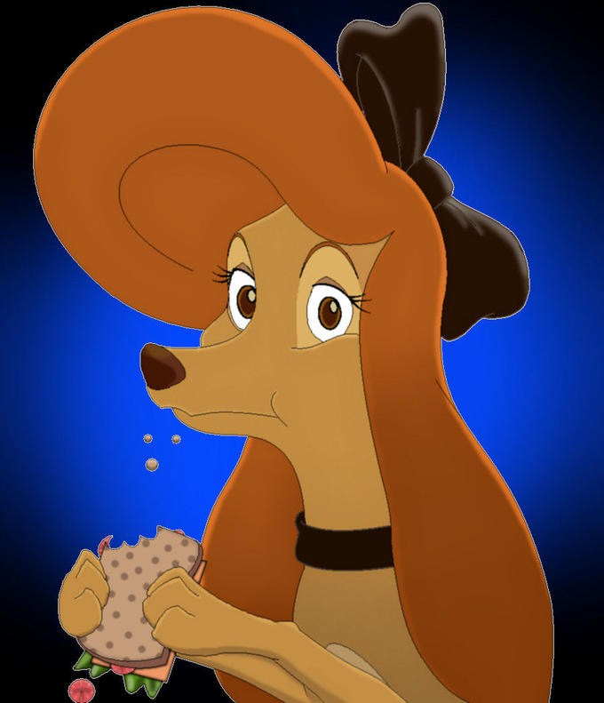 Krystal Can't Enjoy Her Sandwich