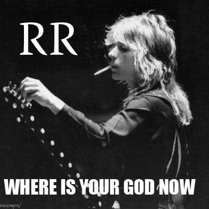 Where is your god now?