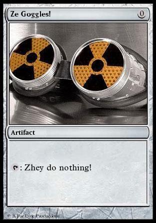 The Goggles Do Nothing!