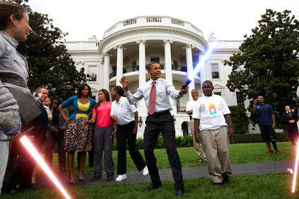 Lightsaber Obama