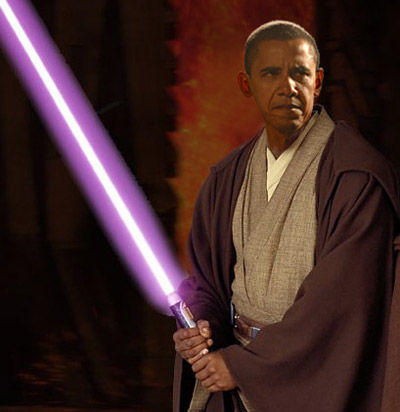 Lightsaber Obama