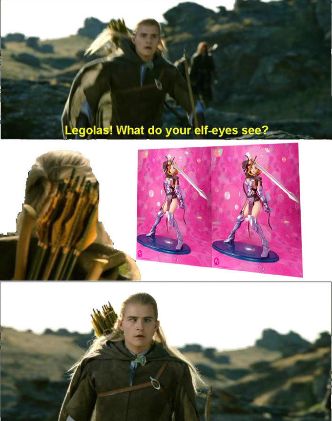 What do your elf eyes see?
