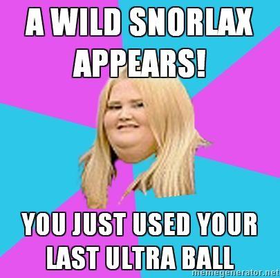 A wild Snorlax appears!