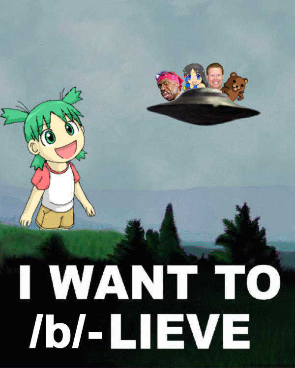 "I Want To Believe" Poster