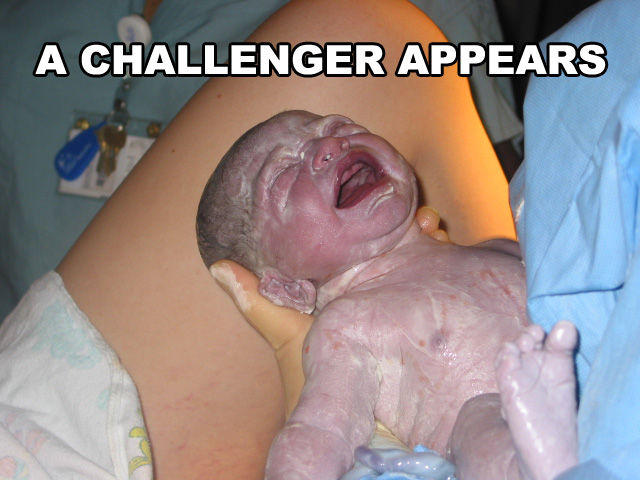 A Challenger Appears