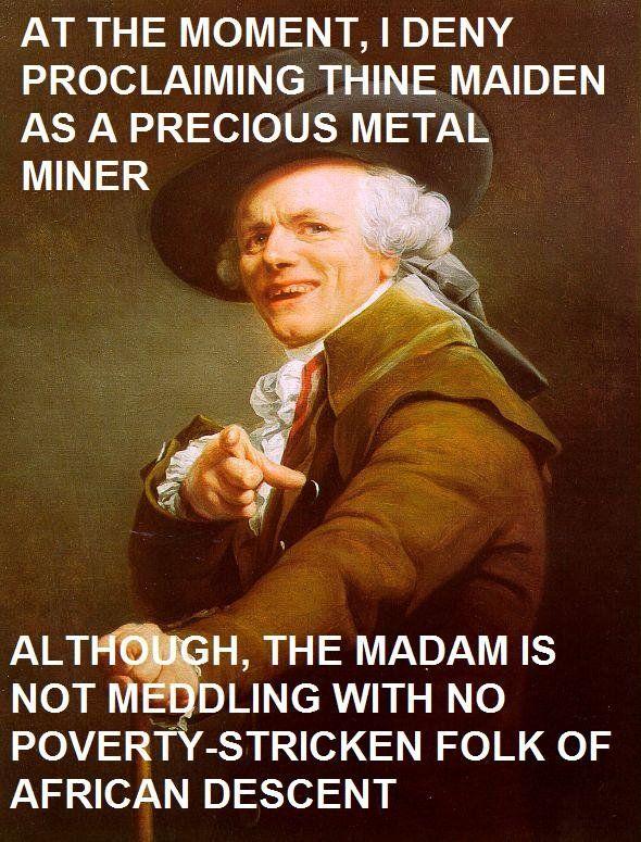 Joseph Ducreux / Archaic Rap