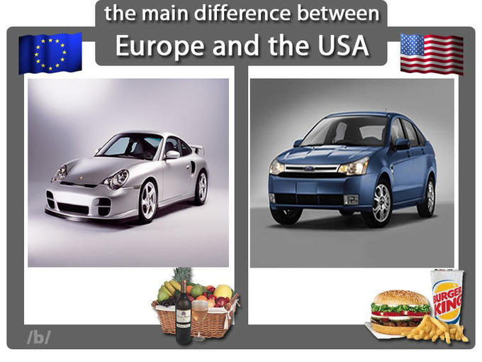 The Main Difference Between Europe and USA