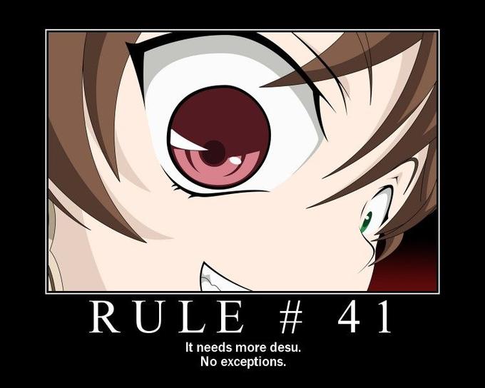 Rules of the Internet