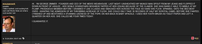 George Zimmer Copypasta