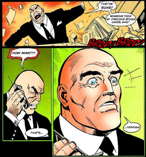 Lex Luthor Took Forty Cakes