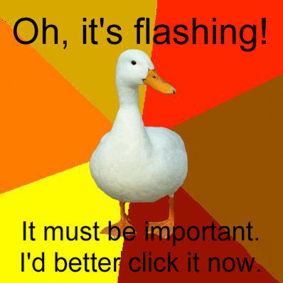 Technologically Impaired Duck