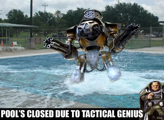 POOL'S CLOSED