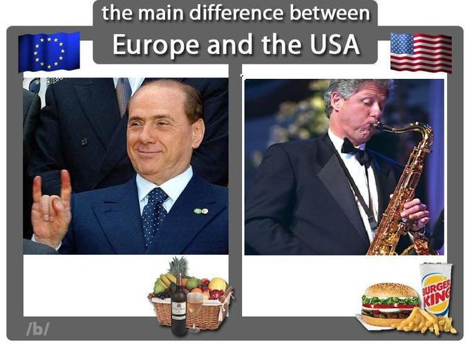 The Main Difference Between Europe and USA
