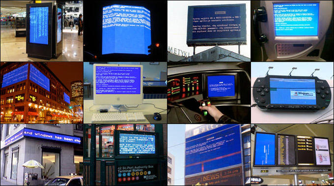 Blue Screen of Death (BSoD)