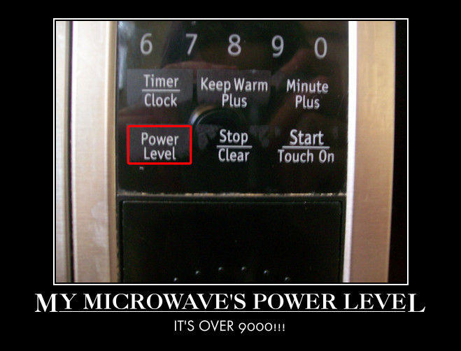 It's Over 9000!