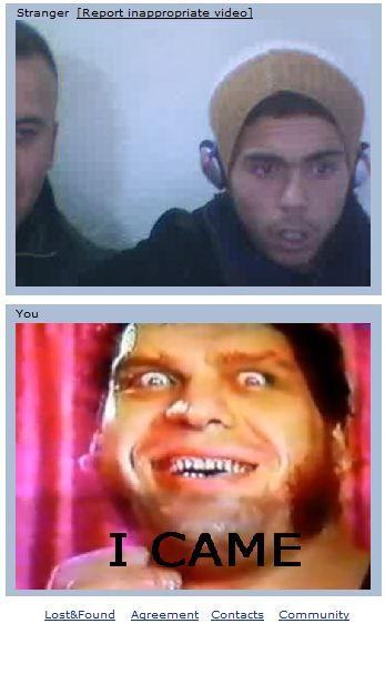 Chatroulette reactions