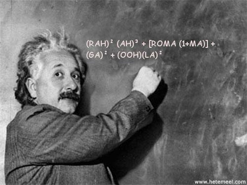Einstein Blackboard