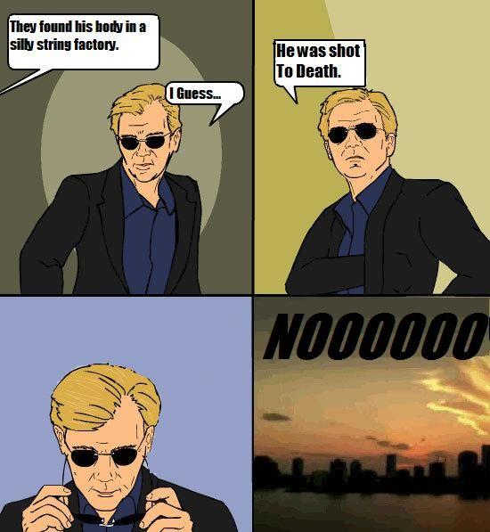 CSI 4 Pane Comics