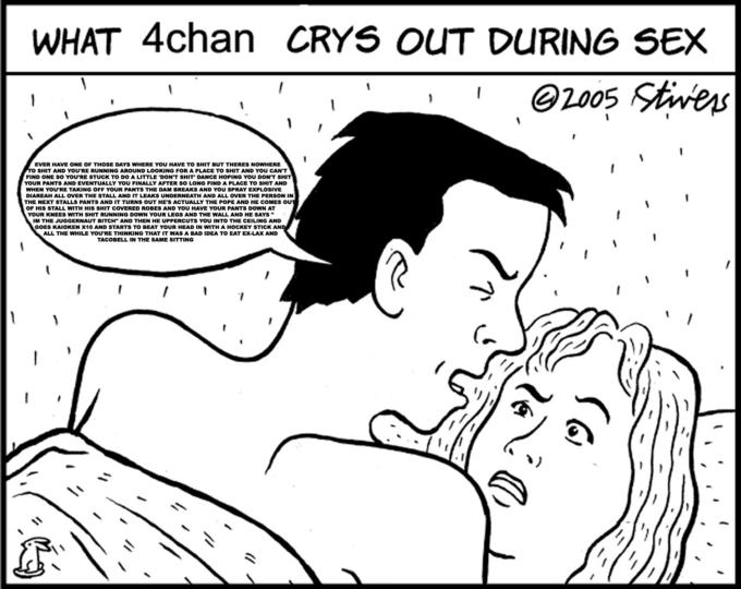 What 4chan Cries Out During Sex