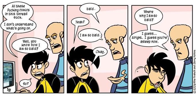 Why I Am So Bald?