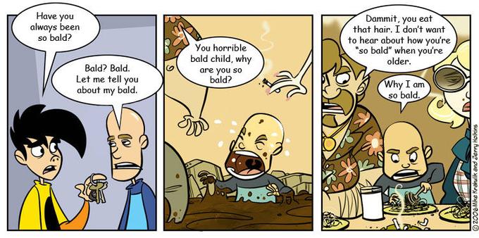 Why I Am So Bald?