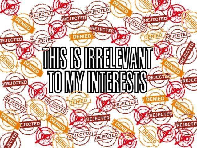 This is Relevant to My Interest