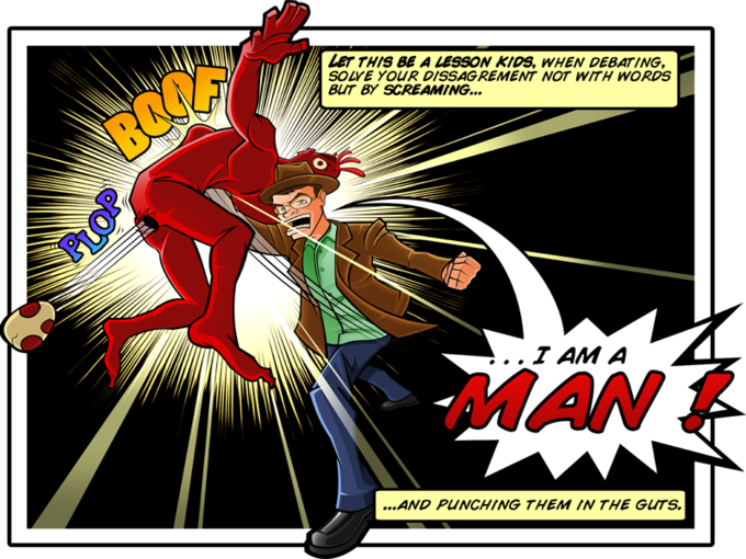 I AM A MAN! | Know Your Meme