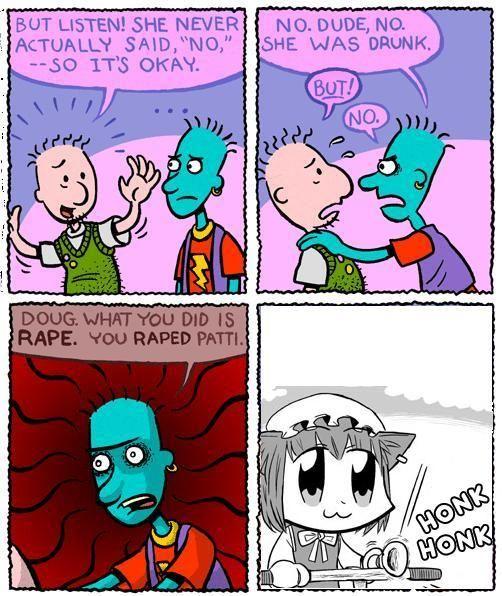 Honk Honk!/Doug comic