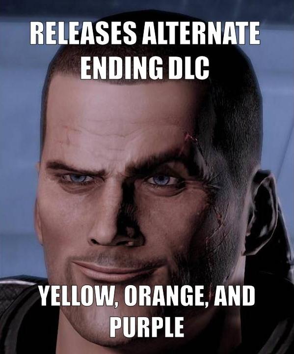 casey hudson lied about mass effect 3 endings