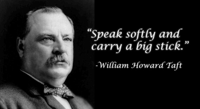 A wise president once said...