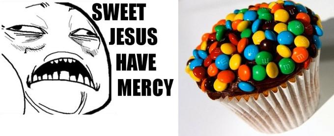 M&M Cupcake?!