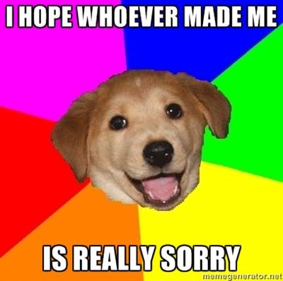 Sorry, internet.