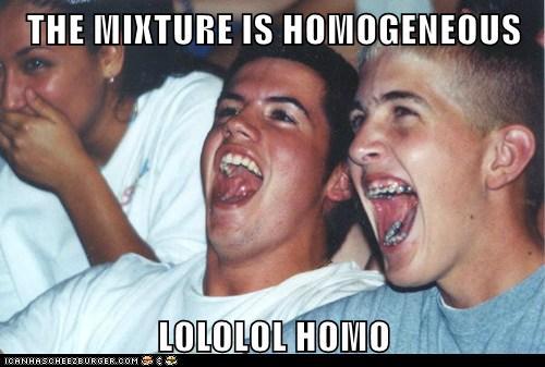 Chemistry is so gay!