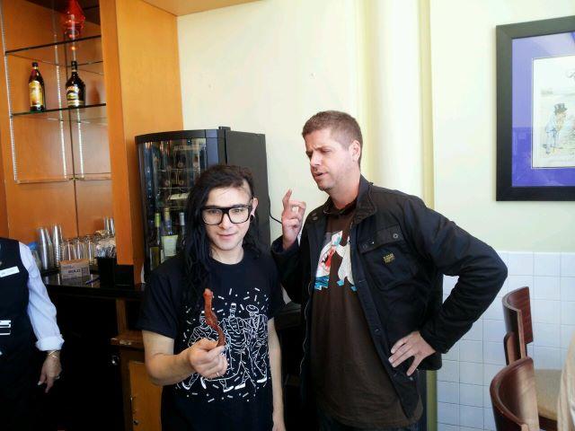 Skrillex and SomethingAwful